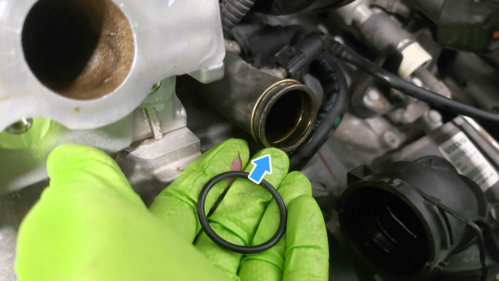 Volvo V60 P3 Water Pump Replacement Water Pump O-Rings