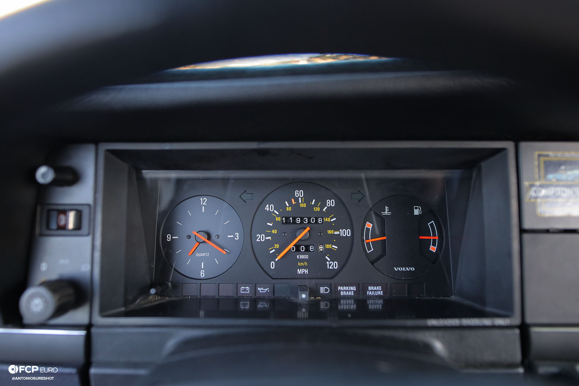 Volvo 245 Wagon Gauge Cluster