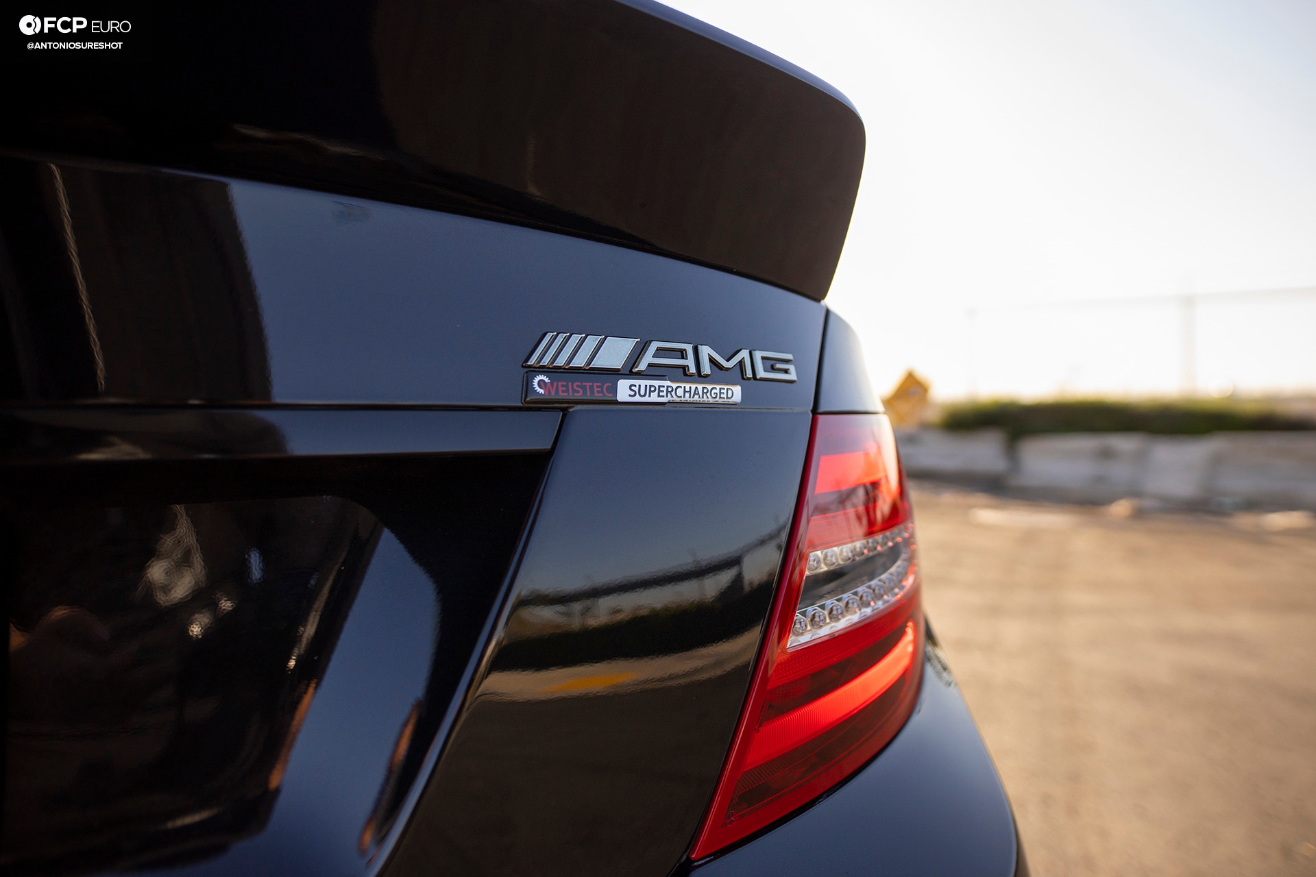 Weistec Supercharged Mercedes-AMG C63 Liberty Walk Badges