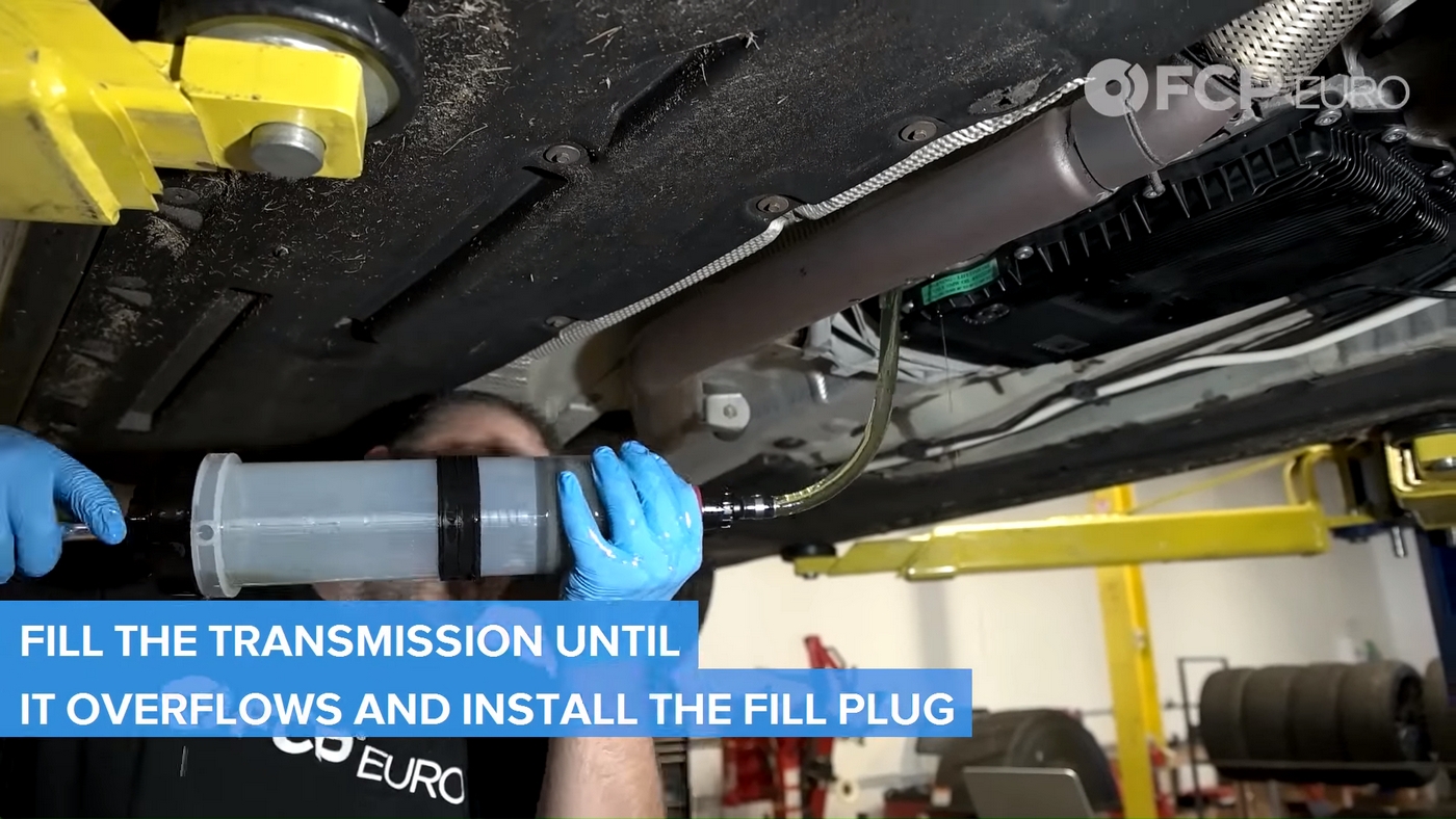 F30 Transmission Oil Fill