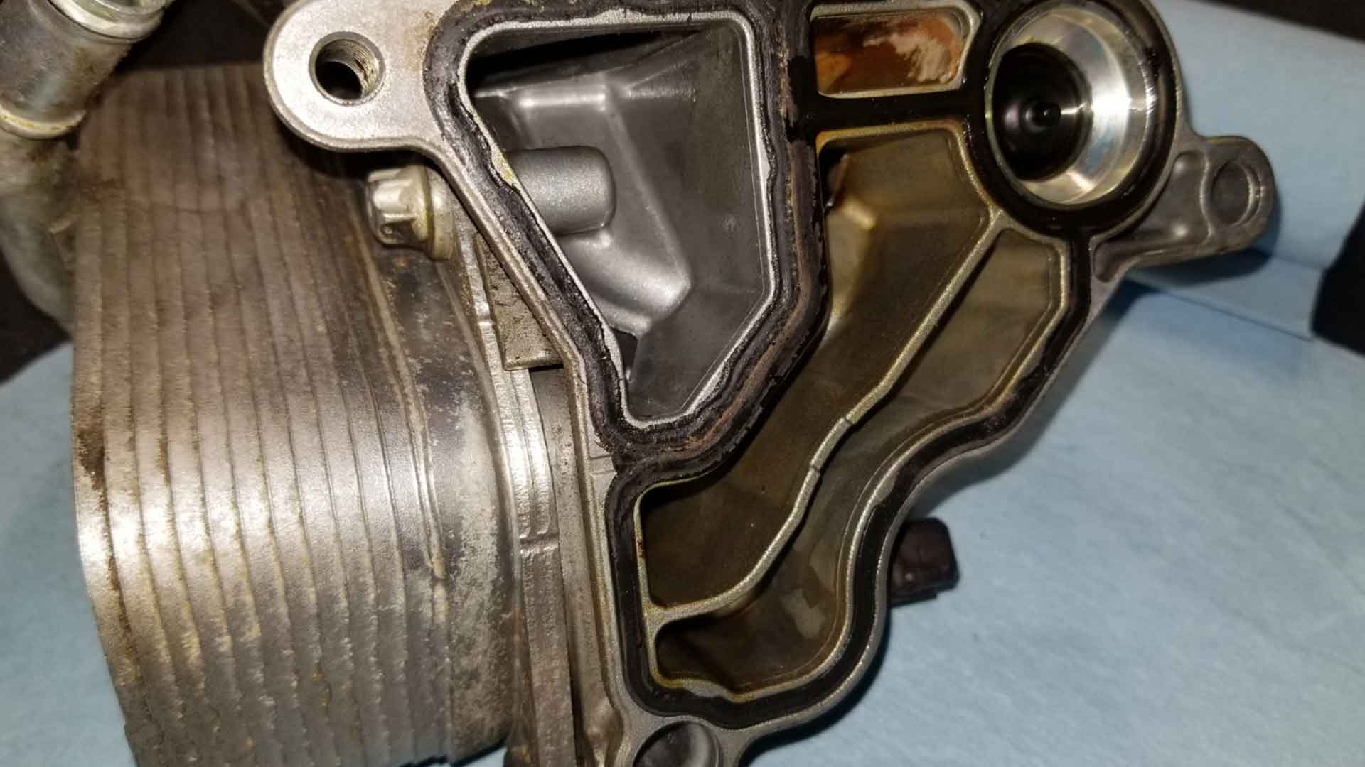 BMW Oil Filter Housing