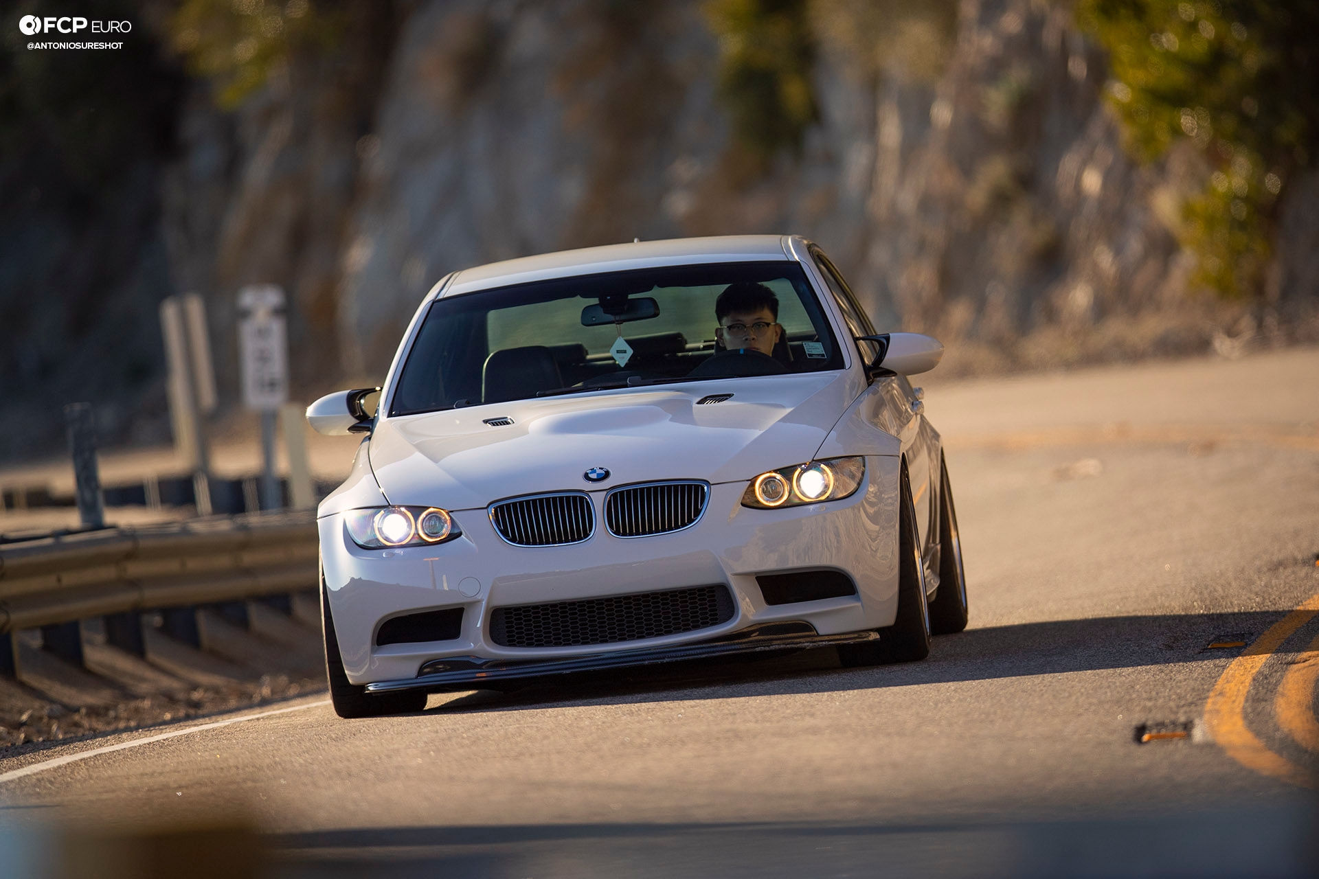 BMW E90 M3 Sedan Slicktop BBS E88 KW Suspension Front