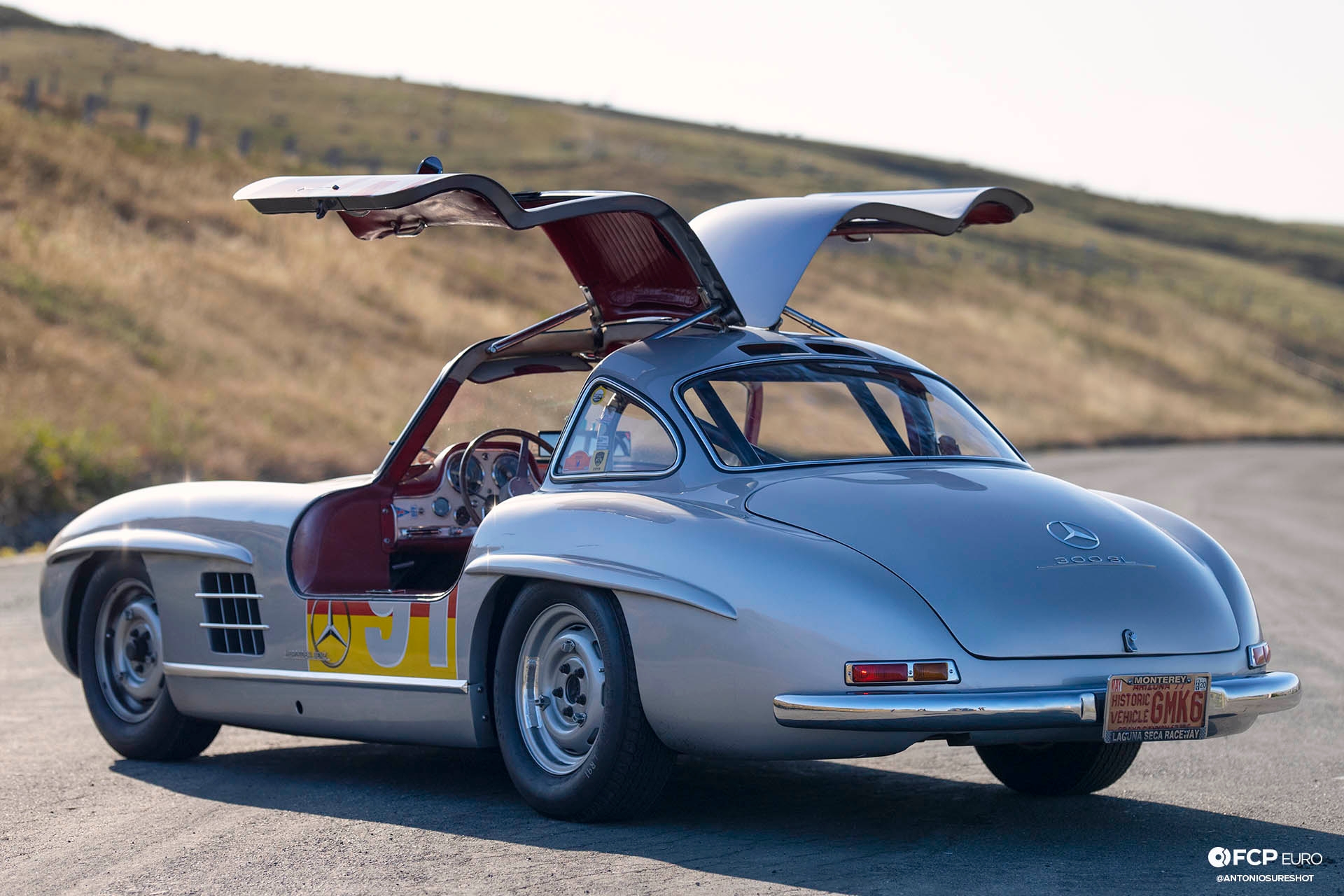 Mercedes-Benz 300SL Gullwing W198 Sonoma Speed Festival Alex Curtis