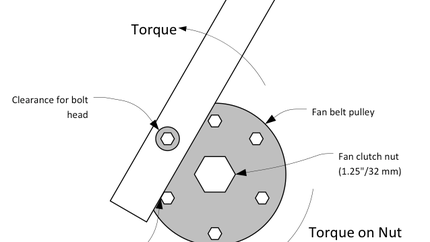 BMW E39 540i Fan & Fan Clutch Replacement