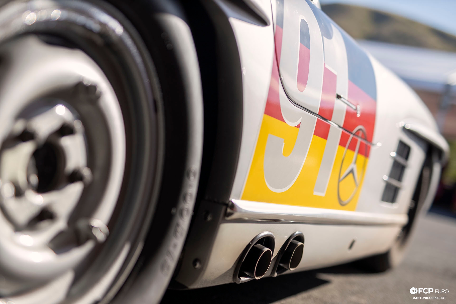 Mercedes-Benz 300SL Gullwing W198 Sonoma Speed Festival Alex Curtis