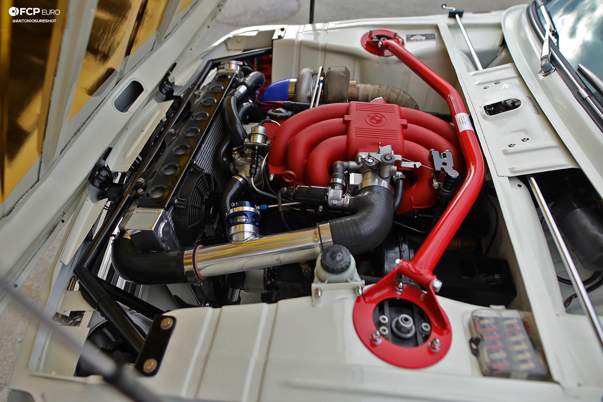 Engine Swapped 1972 BMW 2002 with 400hp Turbo Charged M20 and BBS RS