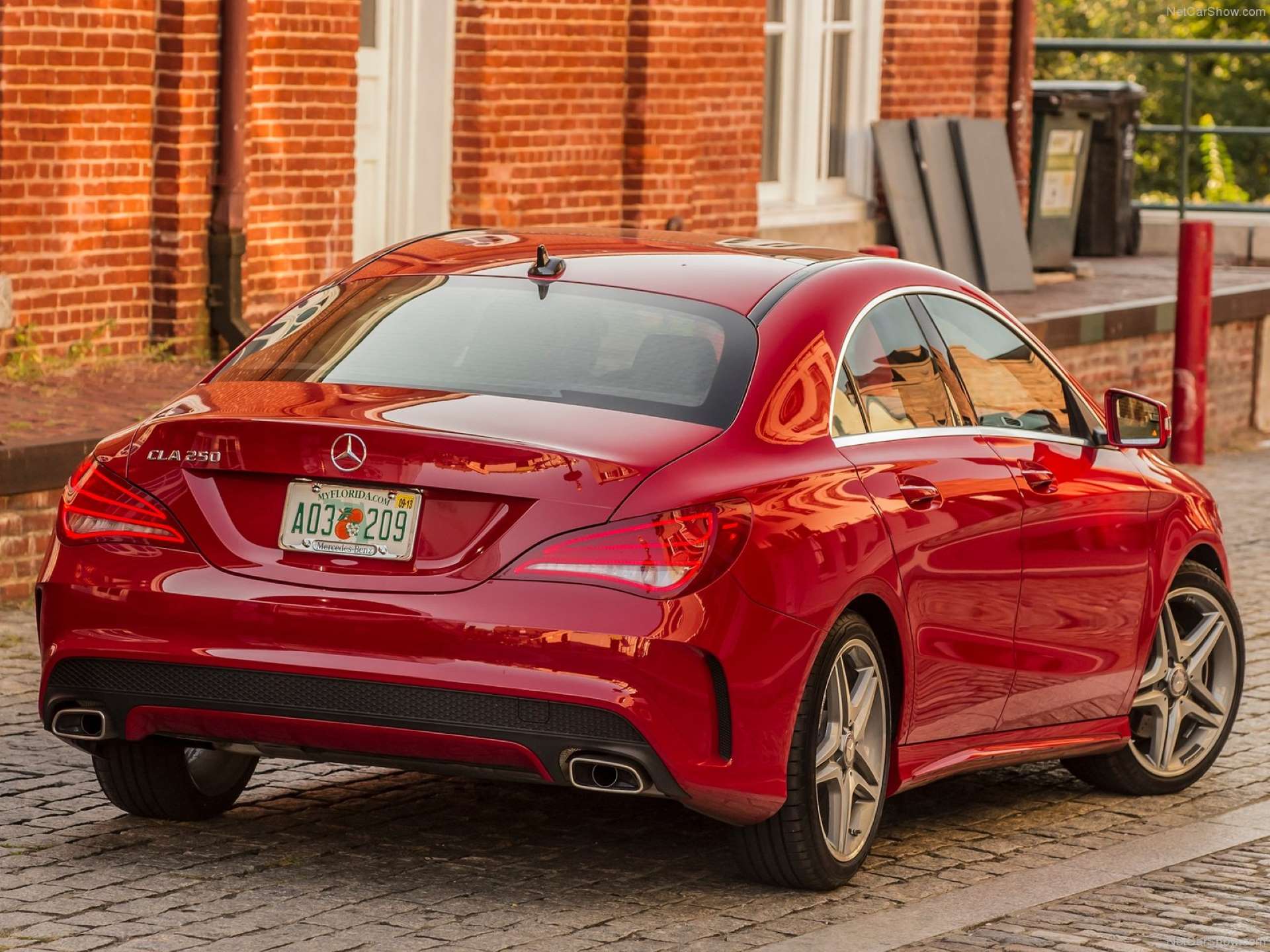 Best FWD Under $25k Mercedes-Benz CLA250 rear three-quarter