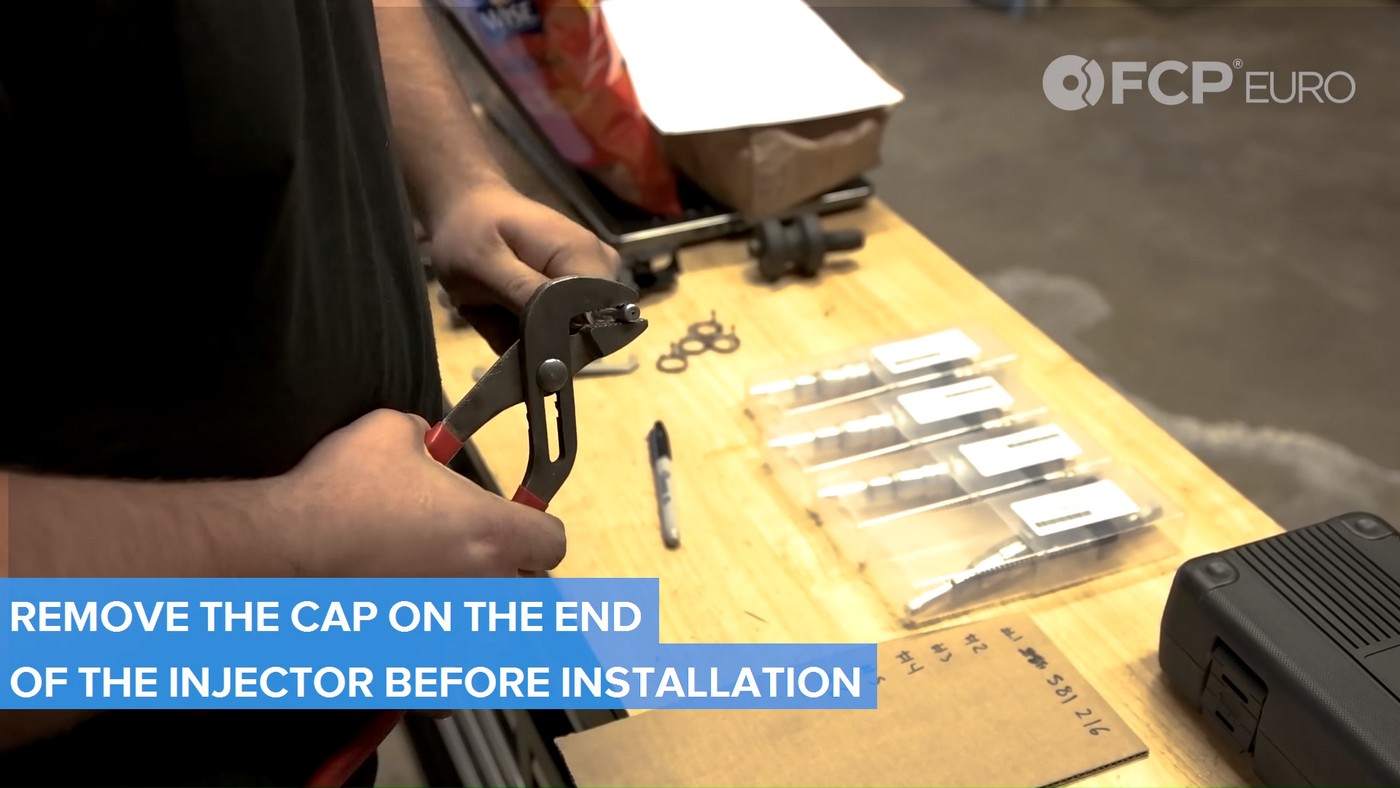 N54 Injector Cap Removal