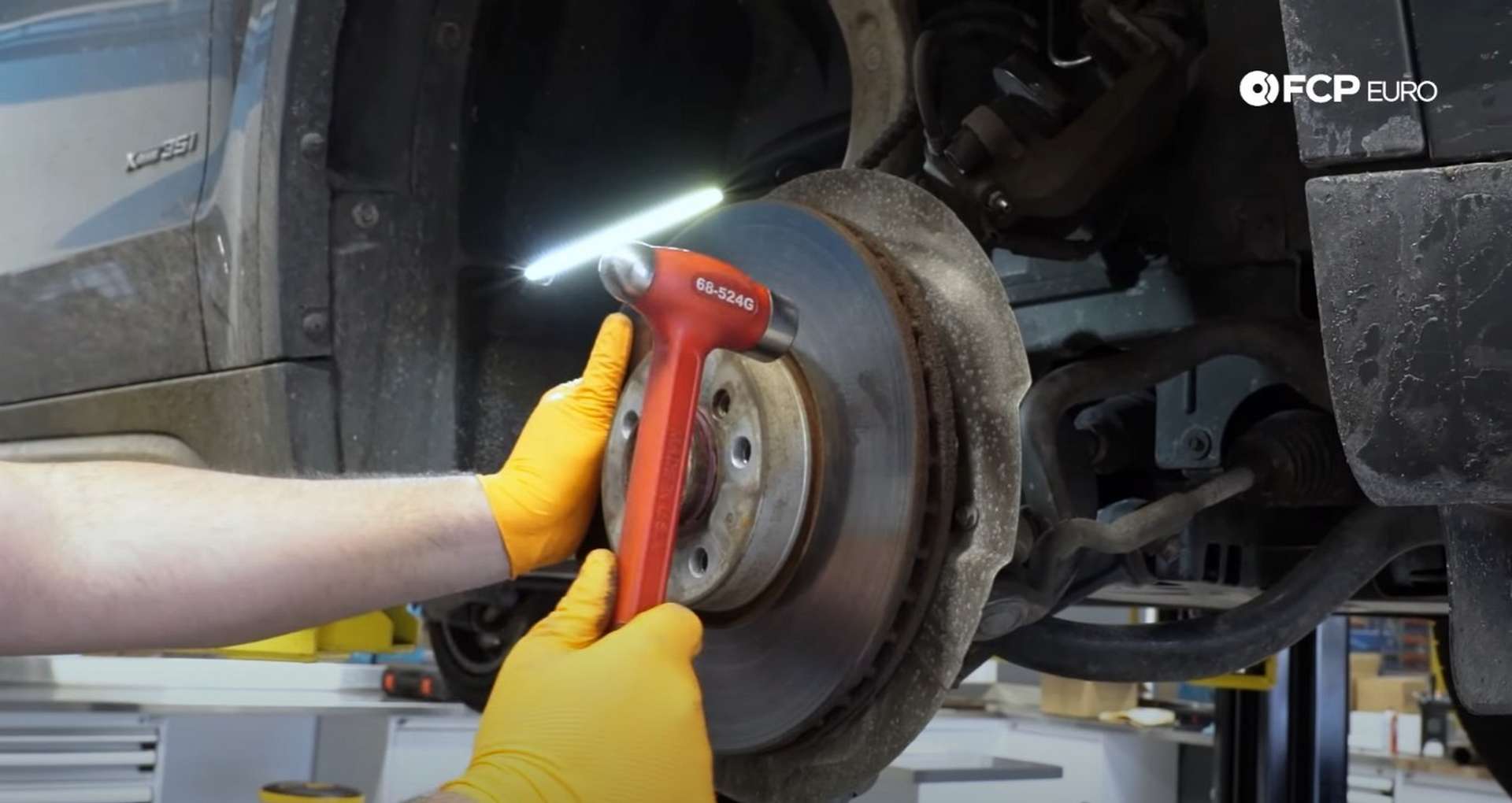 07-DIY-BMW-F15-X5-Brake-Service_Replacin-Rotor