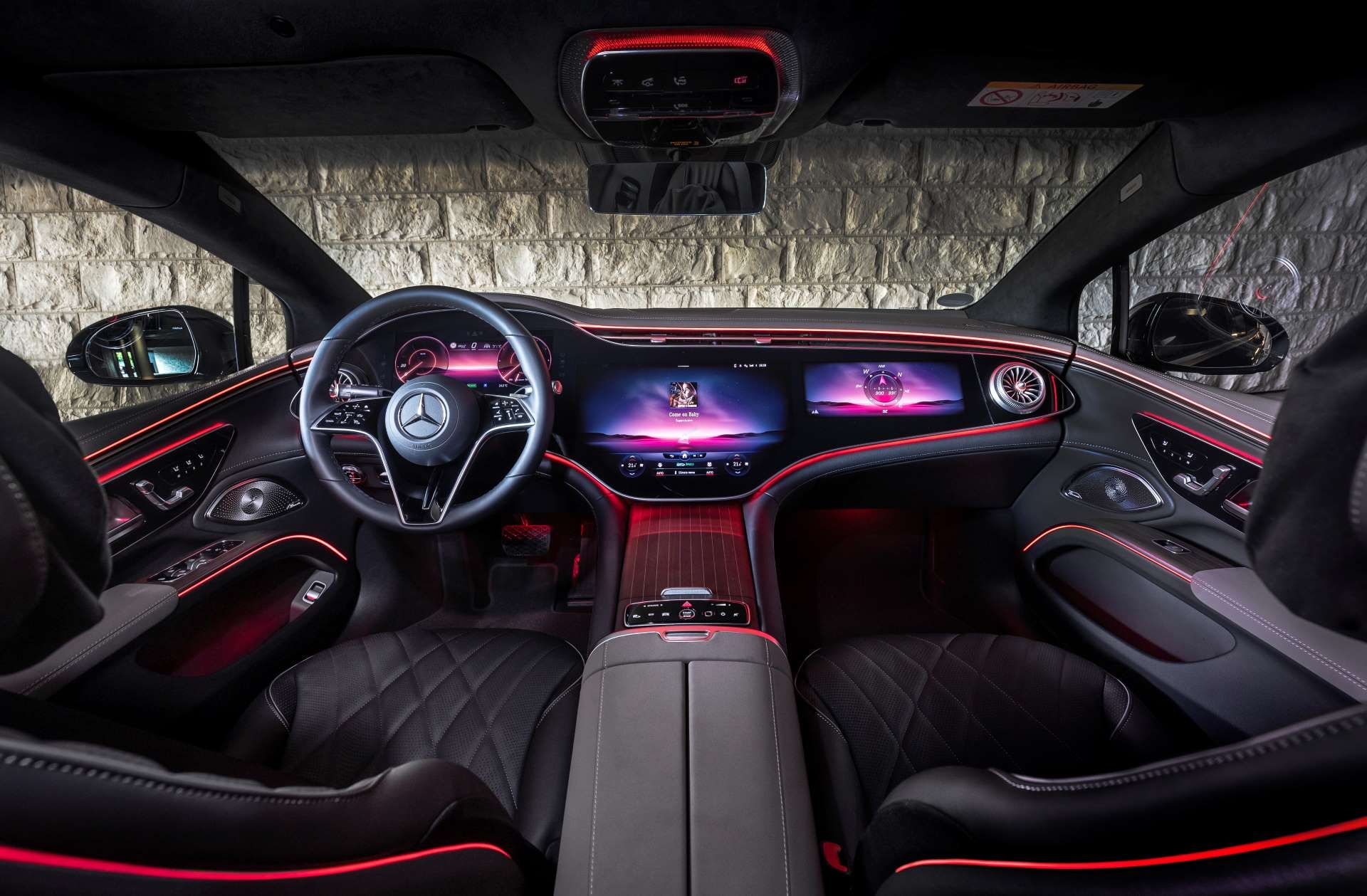 Europe's Top Electric Vehicles Mercedes EQS Interior