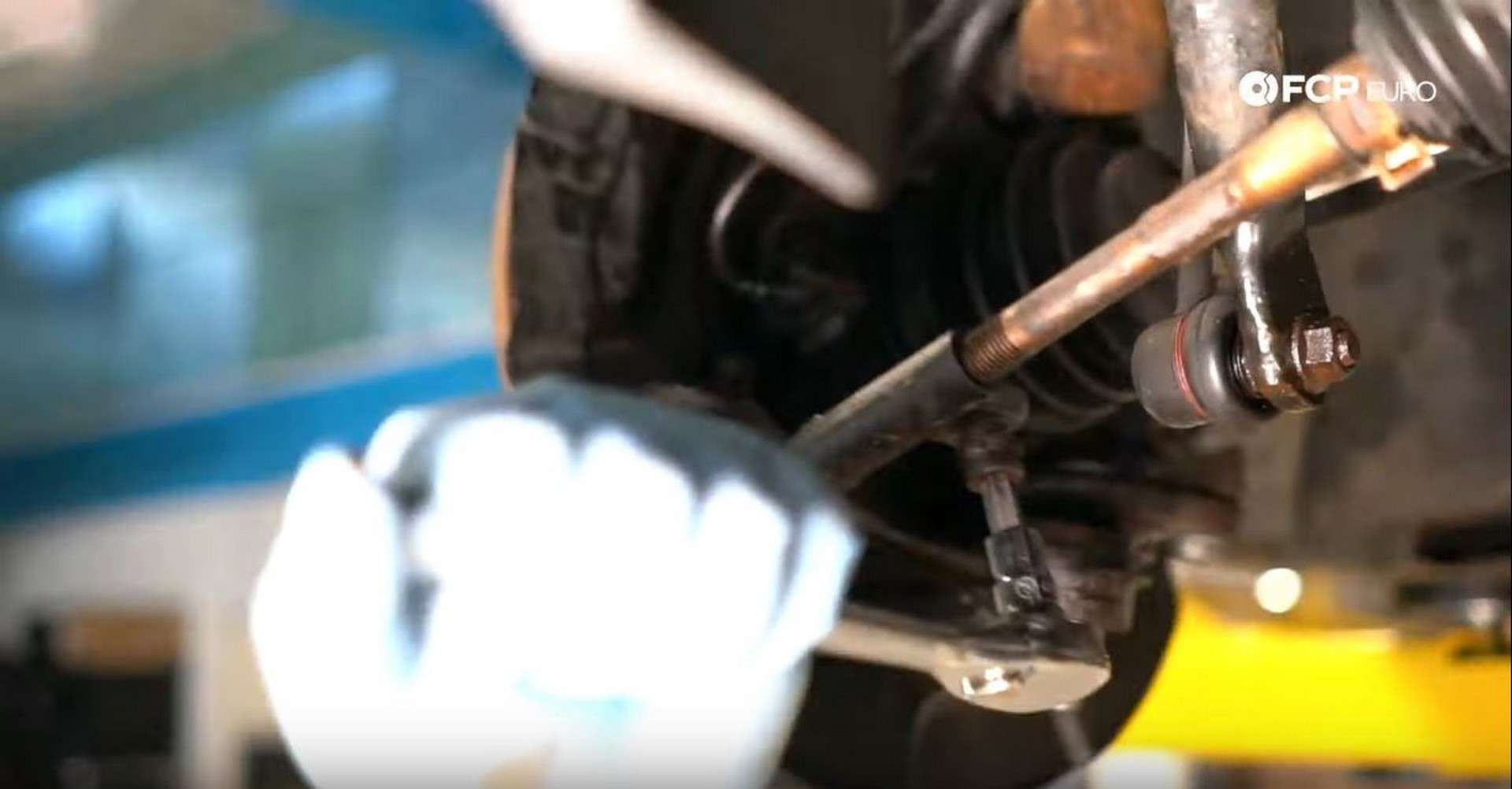 BMW Front Suspension Refresh pinch bolt removal