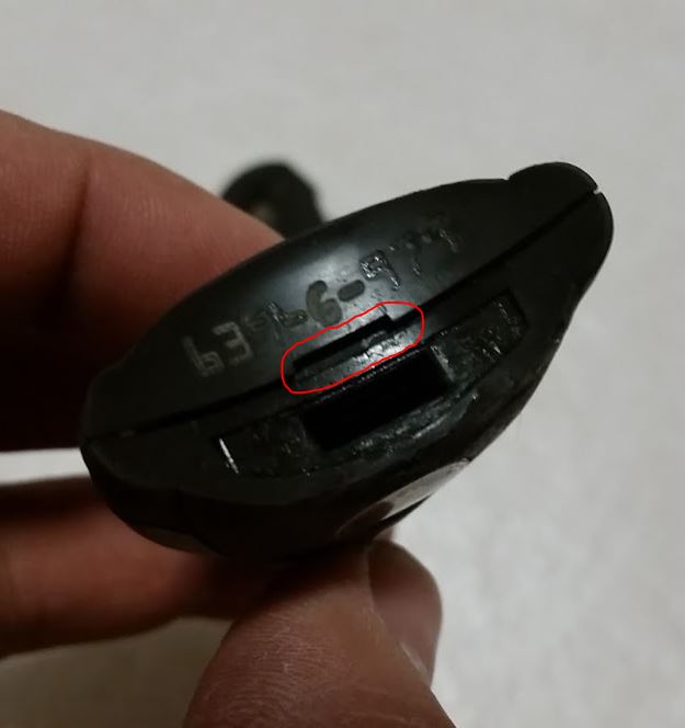 Saab key fob