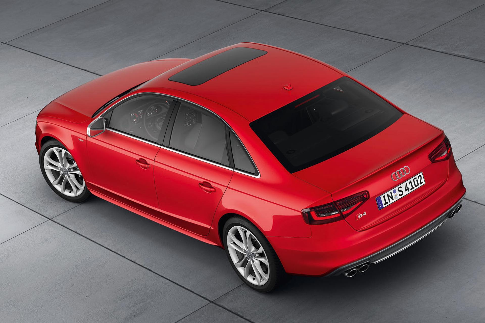 09_Audi B8.5 S4 upper rear