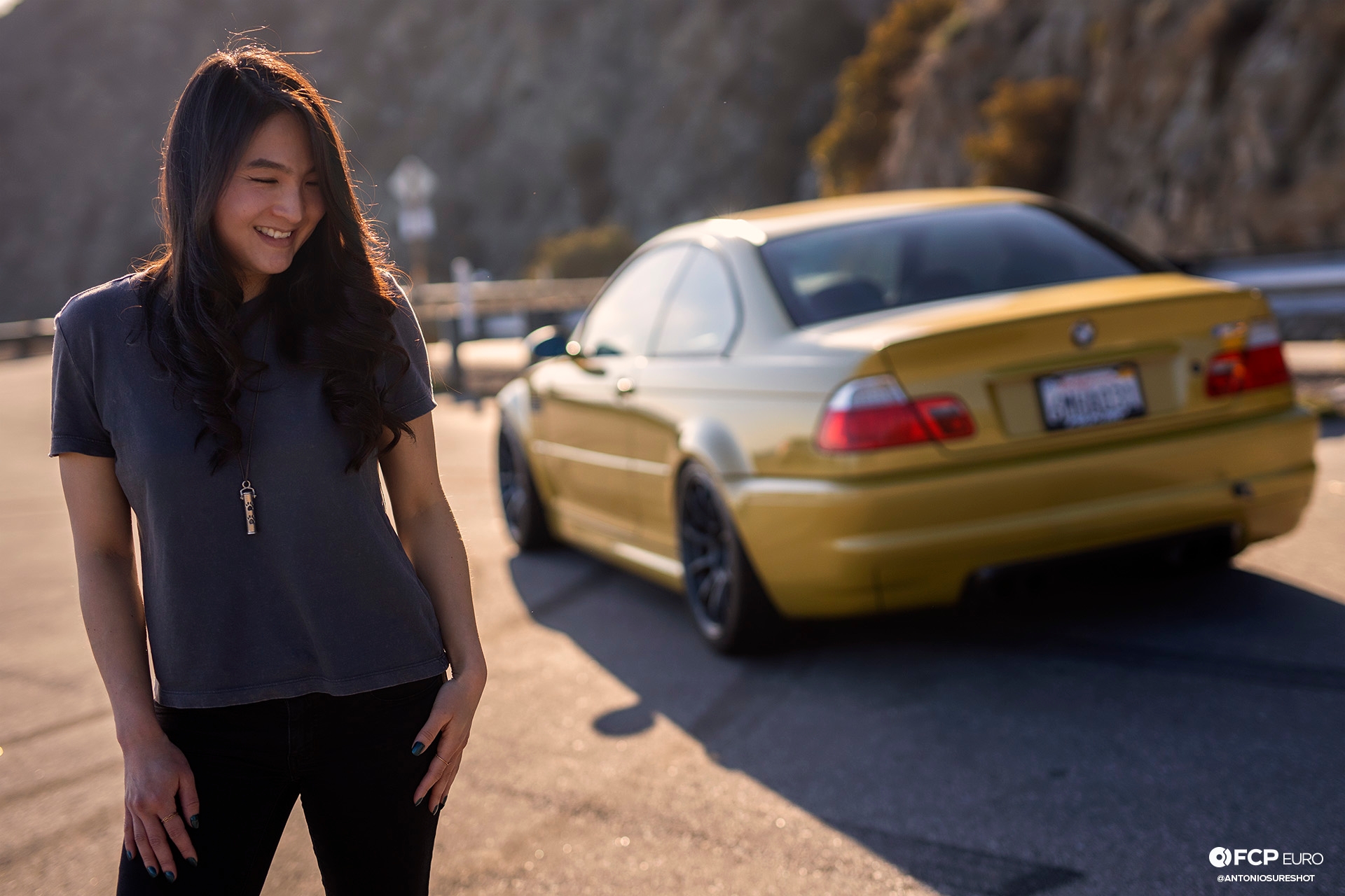 M3 BMW E46 Phoenix Yellow Volk Racing ZE40 Renee EOSR1812