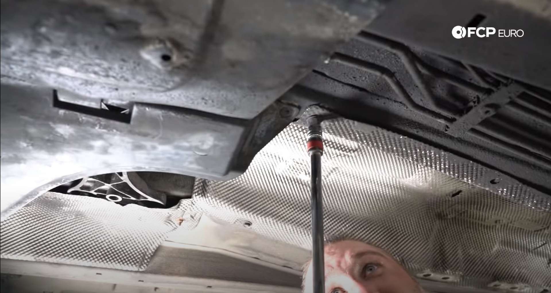 DIY E46 BMW M3 Rear Subframe Refresh Part 1 unbolting the exhaust heat shield