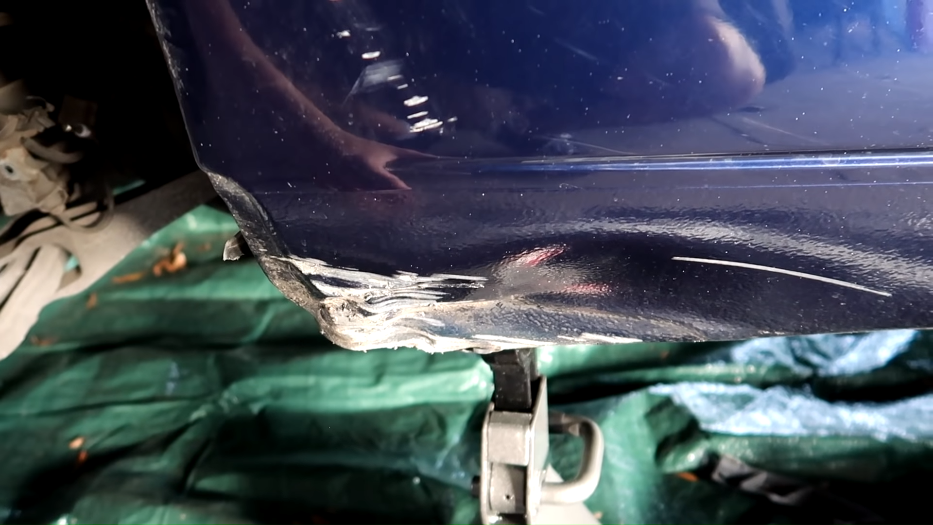 Samcrac 911 Rocker Panel Damage