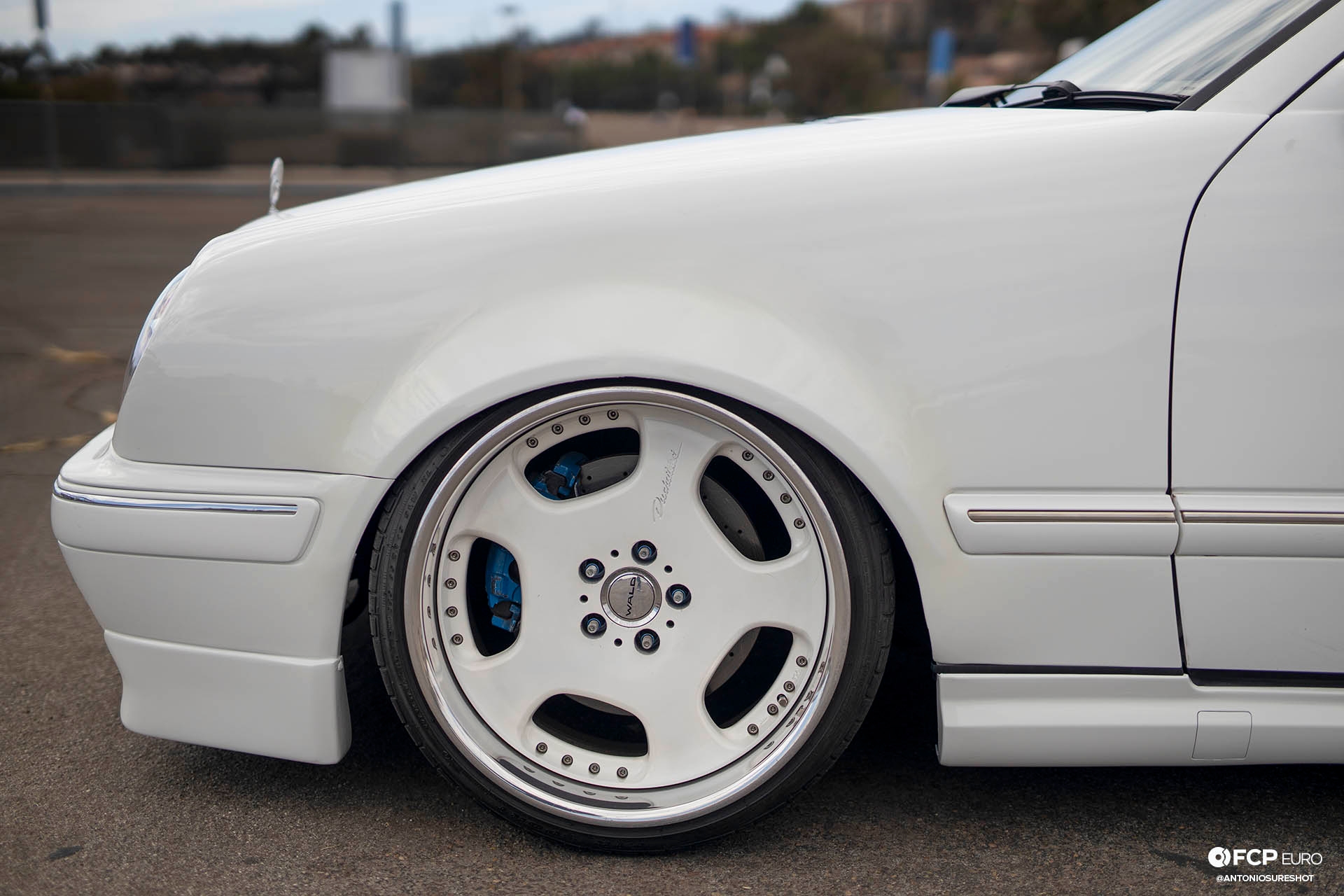 E320 Mercedes-Benz Estate wagon AMG E55 Engine Swap Wald Duchatelet Bilstein B8 Bosch Slam Specialties KSport Stoptech Akebono