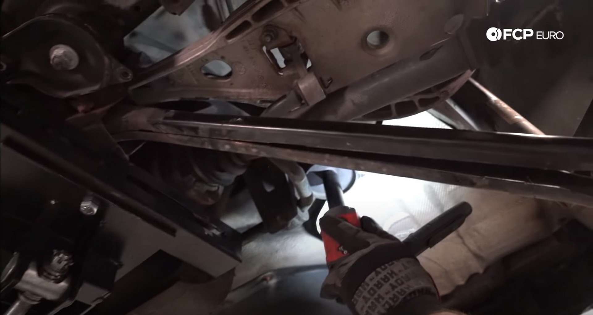 DIY E46 BMW M3 Rear Subframe Refresh Part 1 removing the rear subframe bolts
