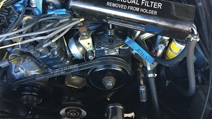 Mercedes 450SL Fan Removal