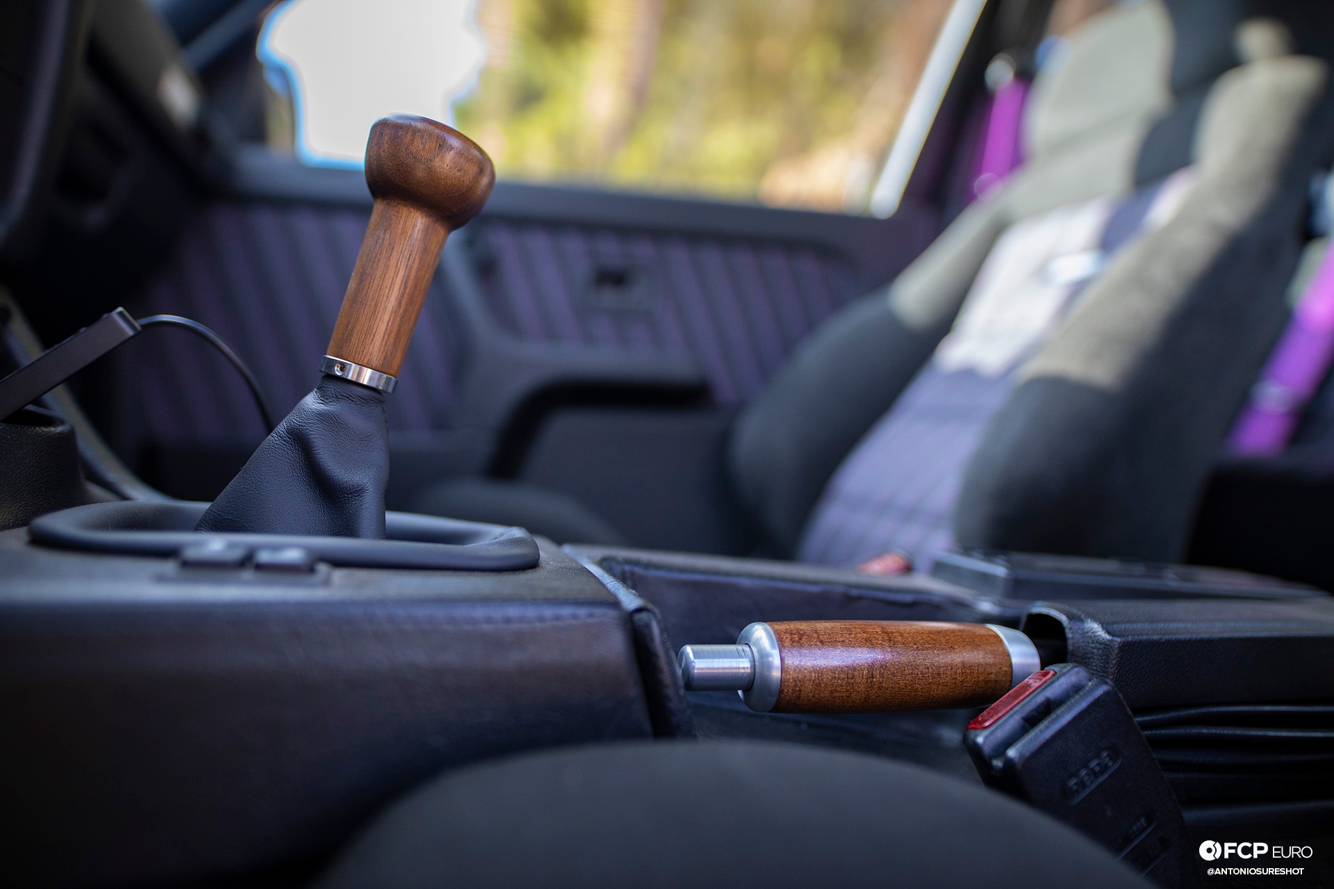 CAtuned Daytona Violet E30 BMW Shift Knob