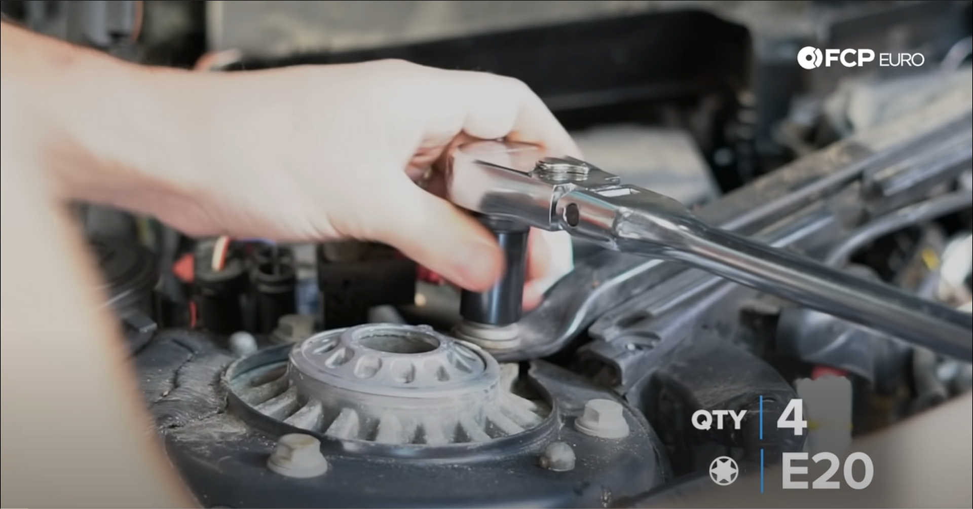 DIY BMW N20 Timing Chain removing the strut brace
