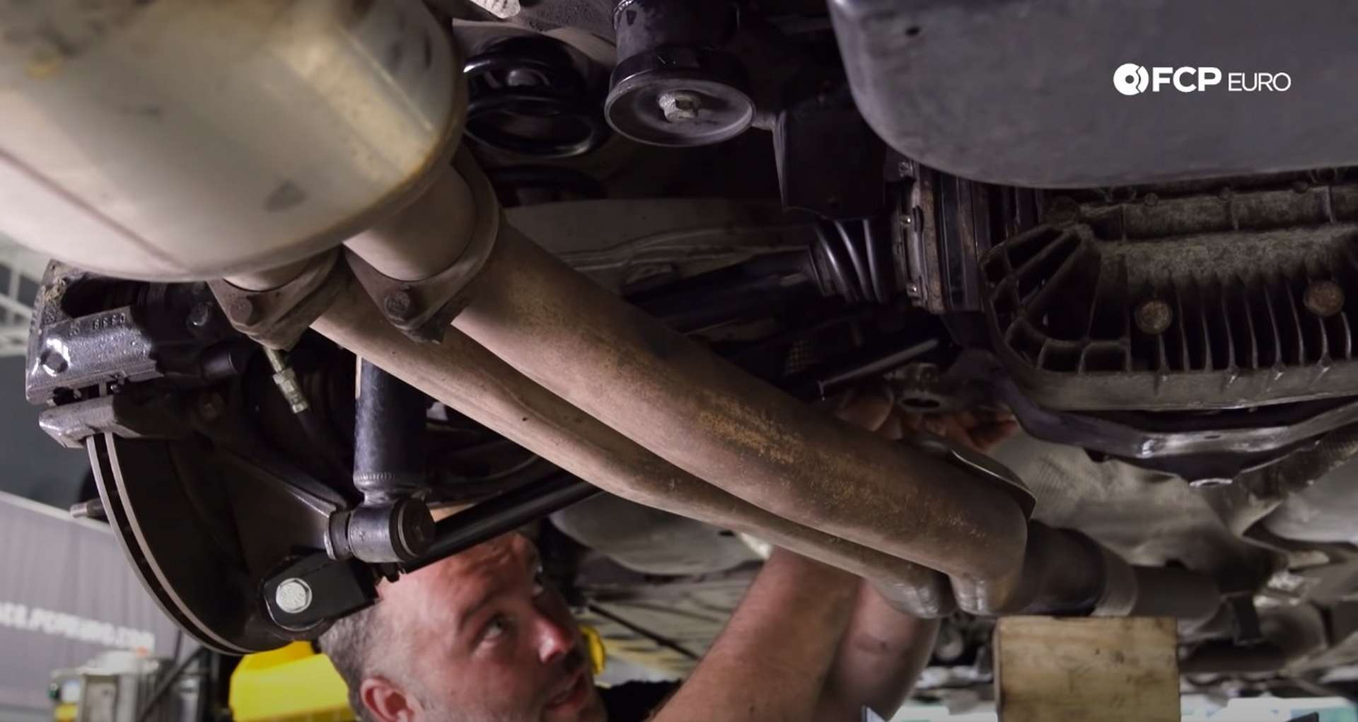DIY E46 BMW M3 Rear Subframe Refresh Part 3 installing the subframe mount heat shield