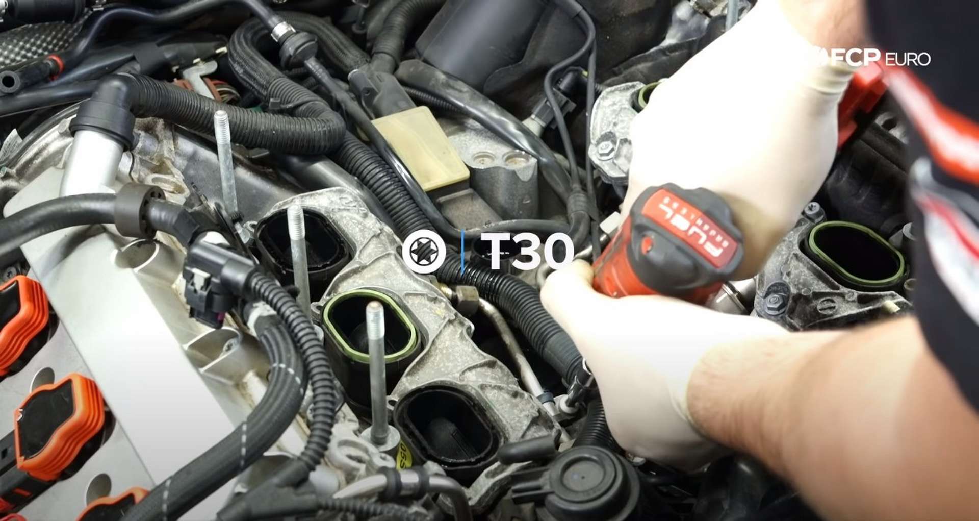 DIY Audi 3.0T PCV/AOS Replacement removing the supercharger