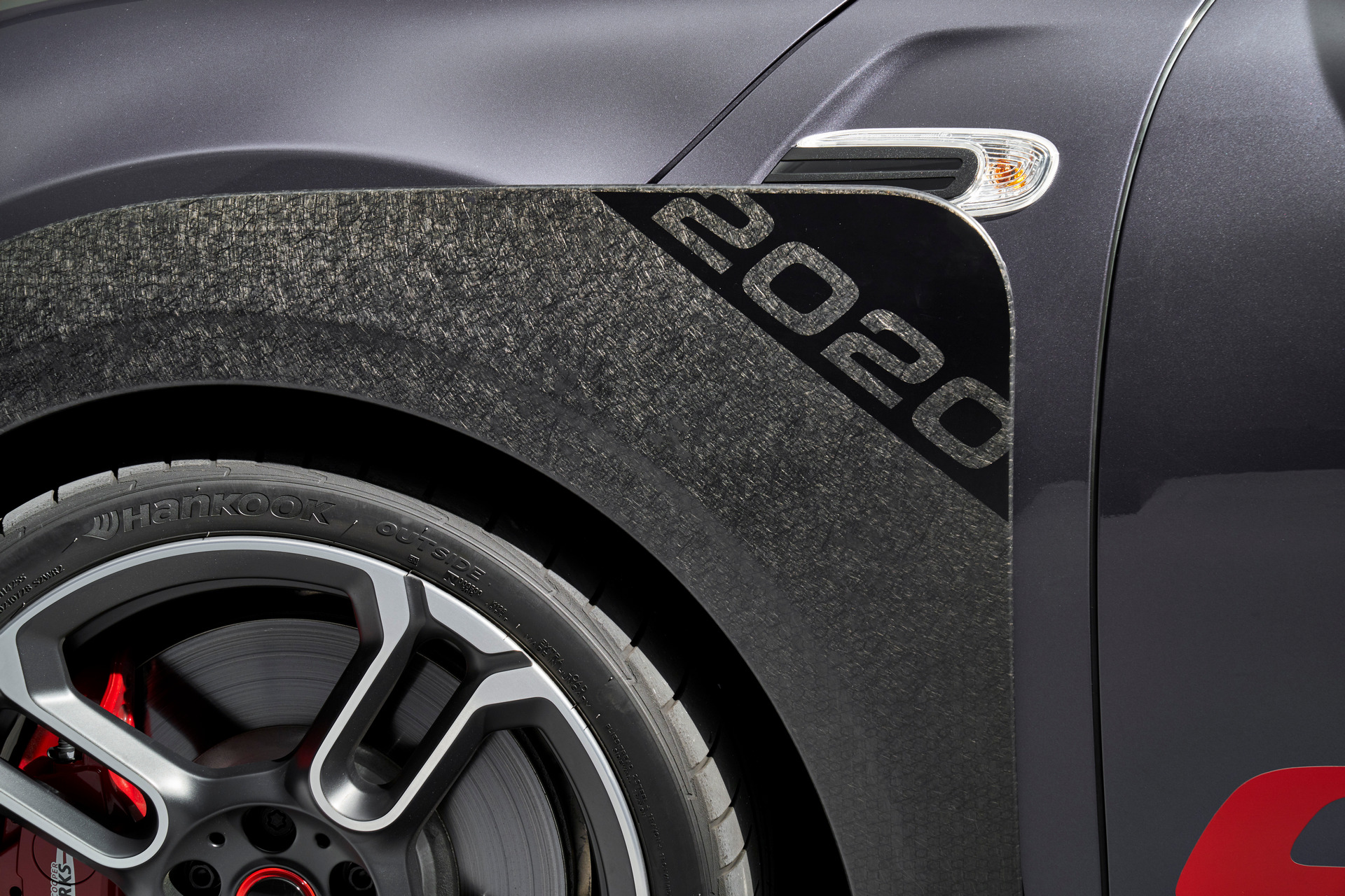 2020 MINI JCW GP Engine Over Fender Fender Flares