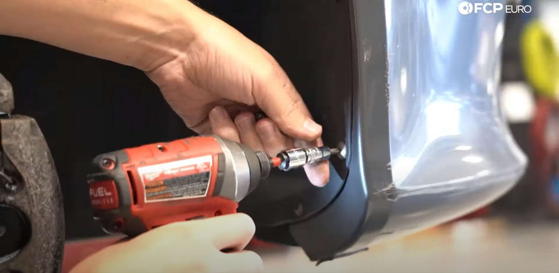 DIY Volvo Alternator and Serpentine Belt Replacement removing the fender liner fasteners