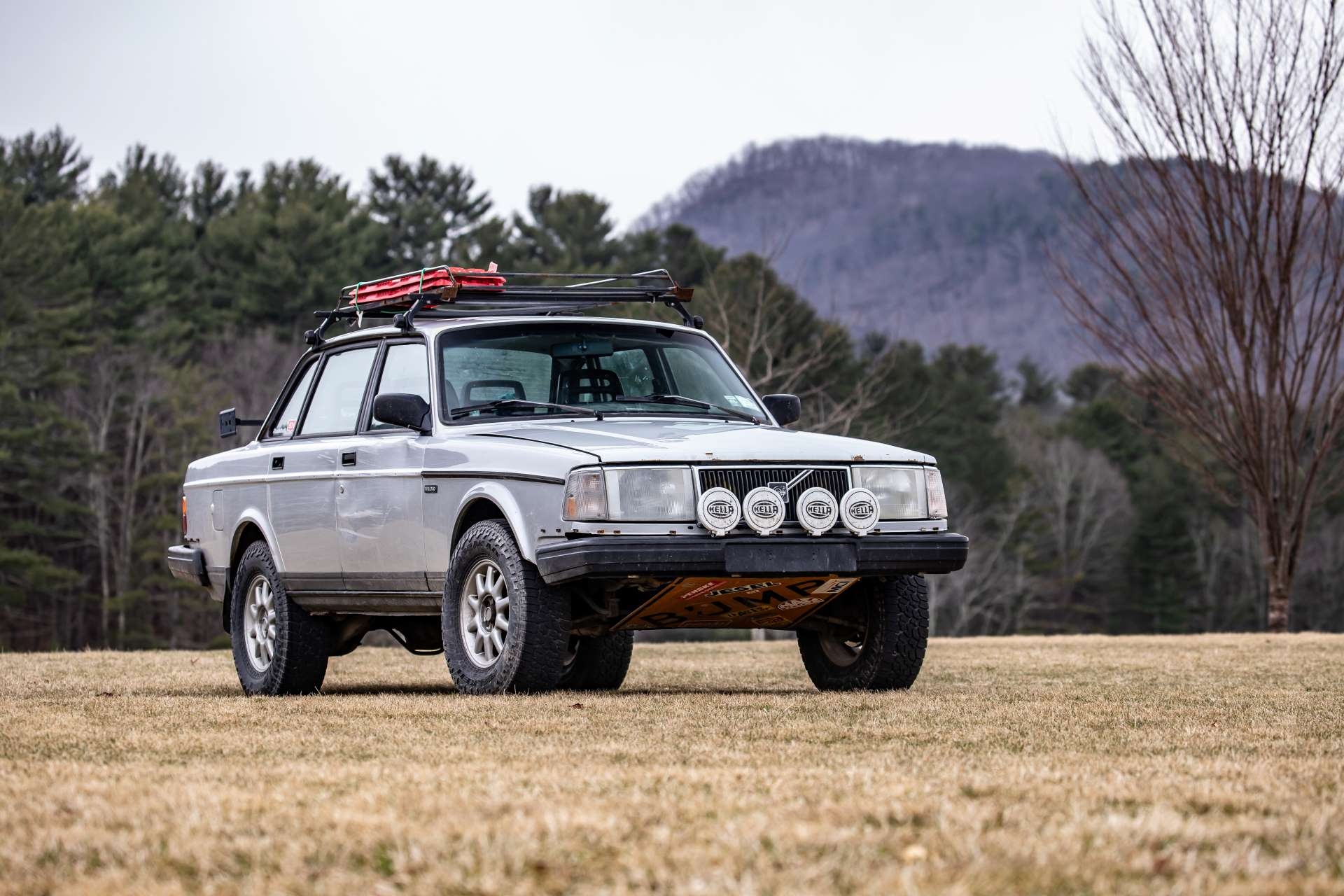 Lifted 1992 Volvo 240 Off-Road Lime Rock Park