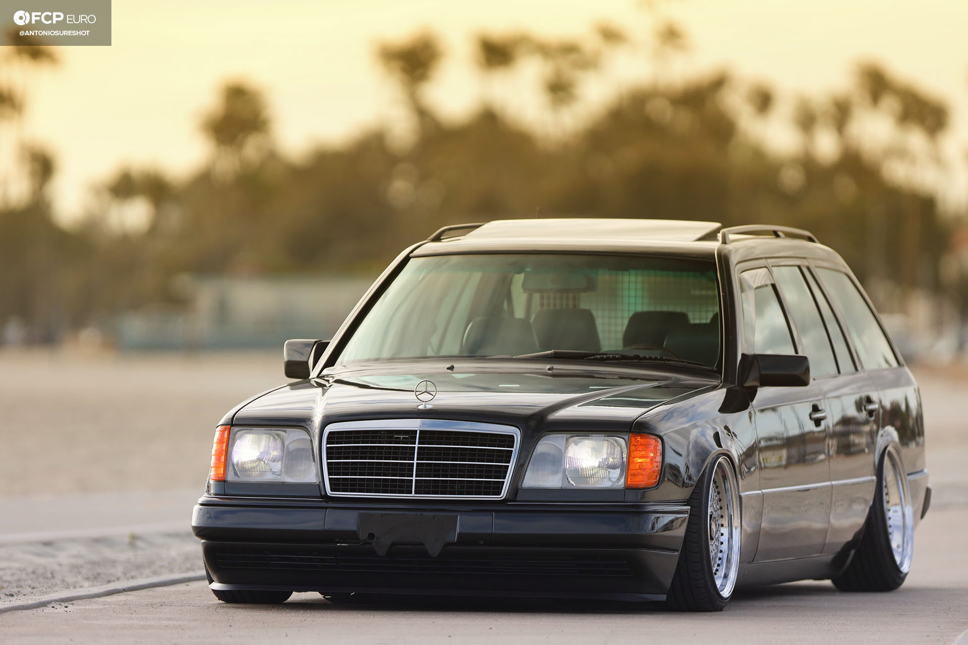 S124 Mercedes Benz E320 wagon BBS RS