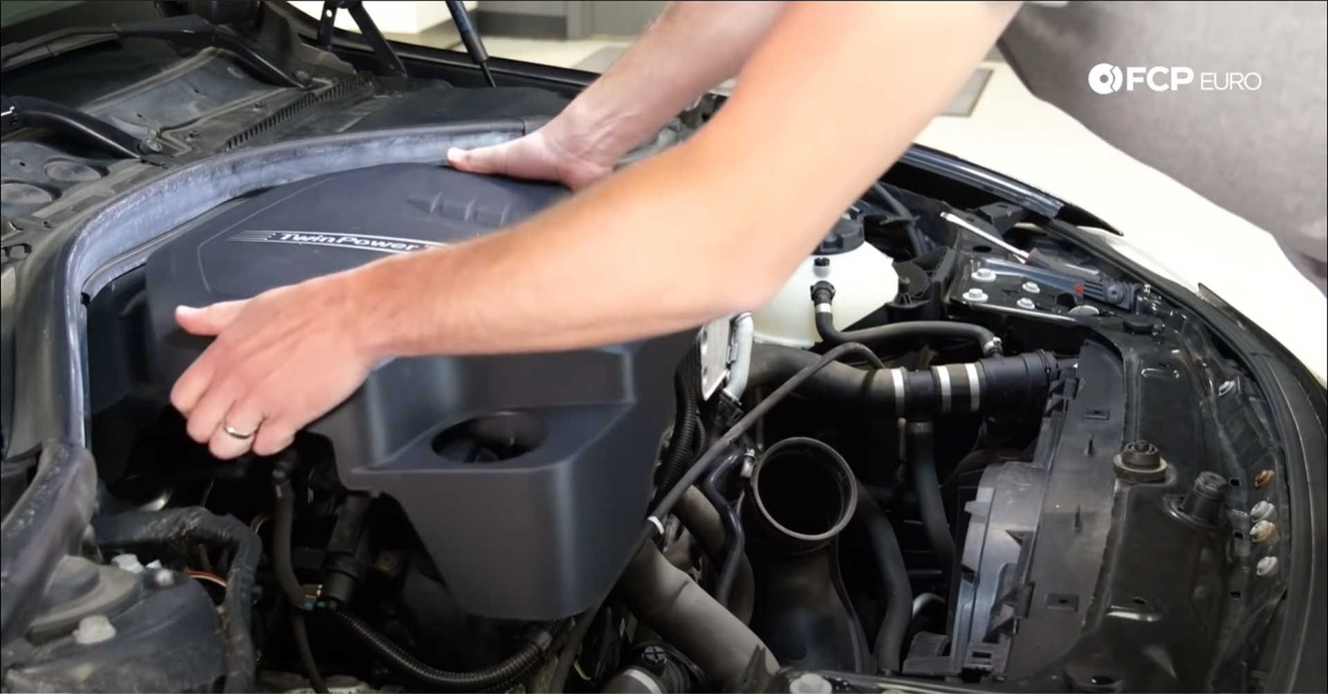 DIY BMW N20 Timing Chain removing the engine cover