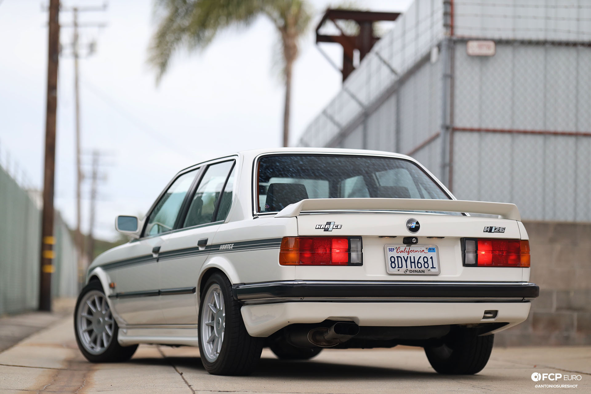 E30 BMW Hartge H26 Rear 3/4