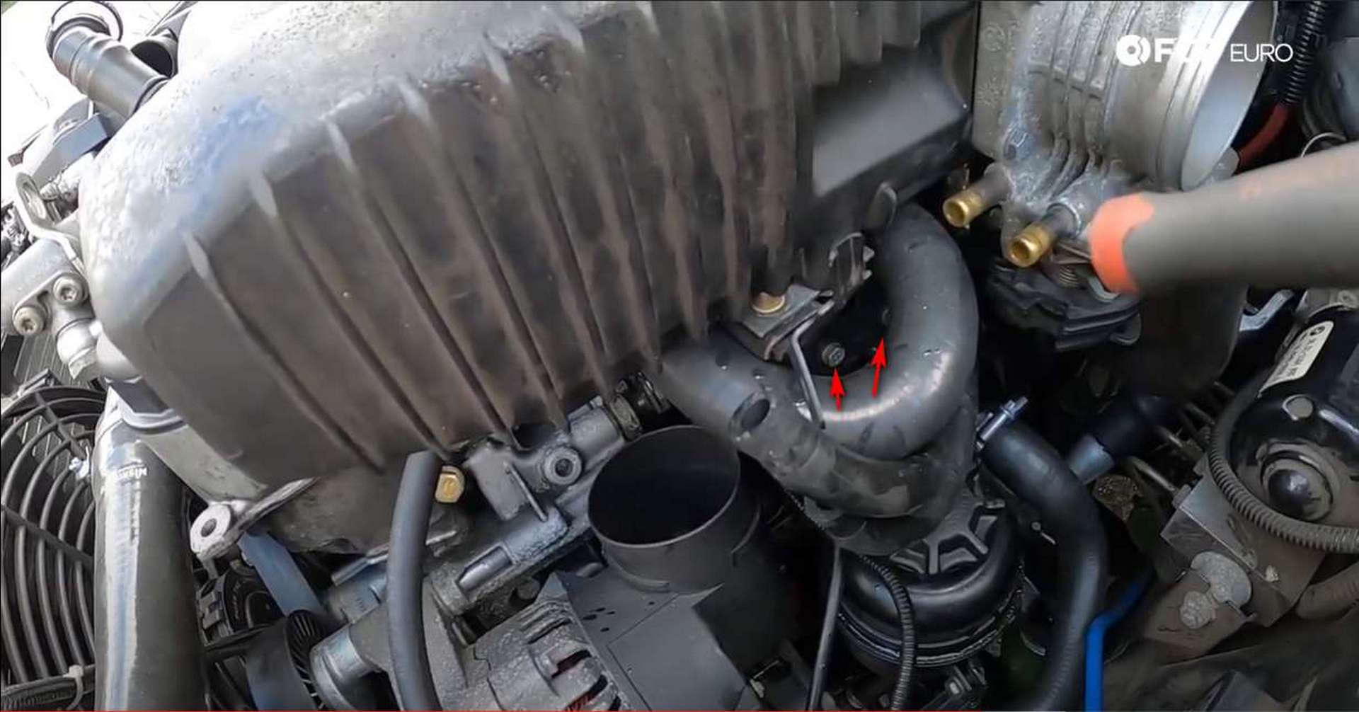 DIY BMW M50 Intake Manifold removing bracket bolts