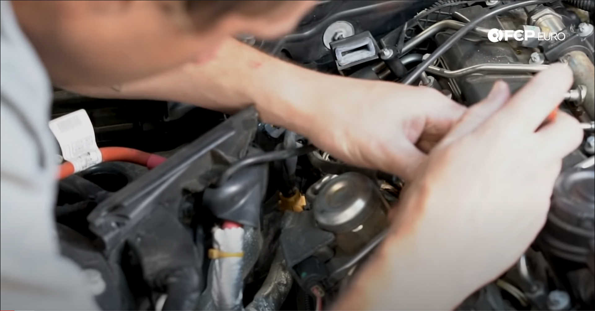 DIY BMW N20 Timing Chain removing the electricals