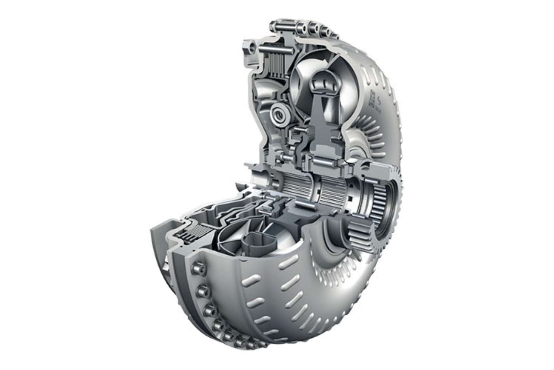 ZF 8HP Transmission Guide Torque Converter Cut Away