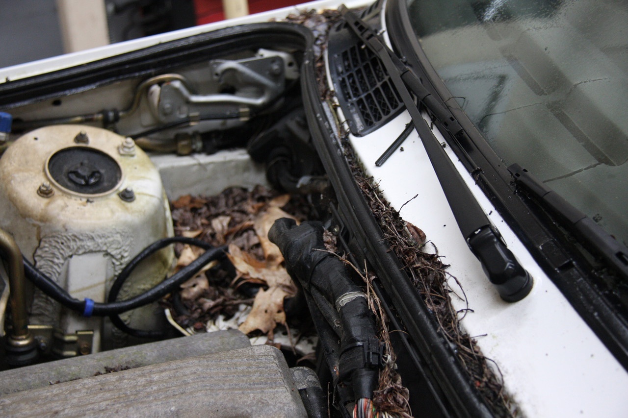 GRM E30 dirty - under the hood