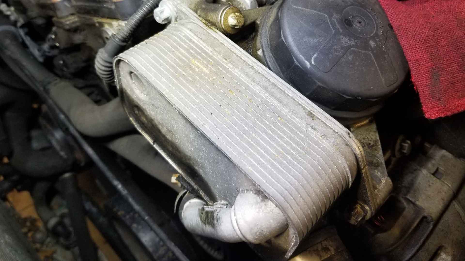 BMW Oil Filter Housing Front Crank Seal