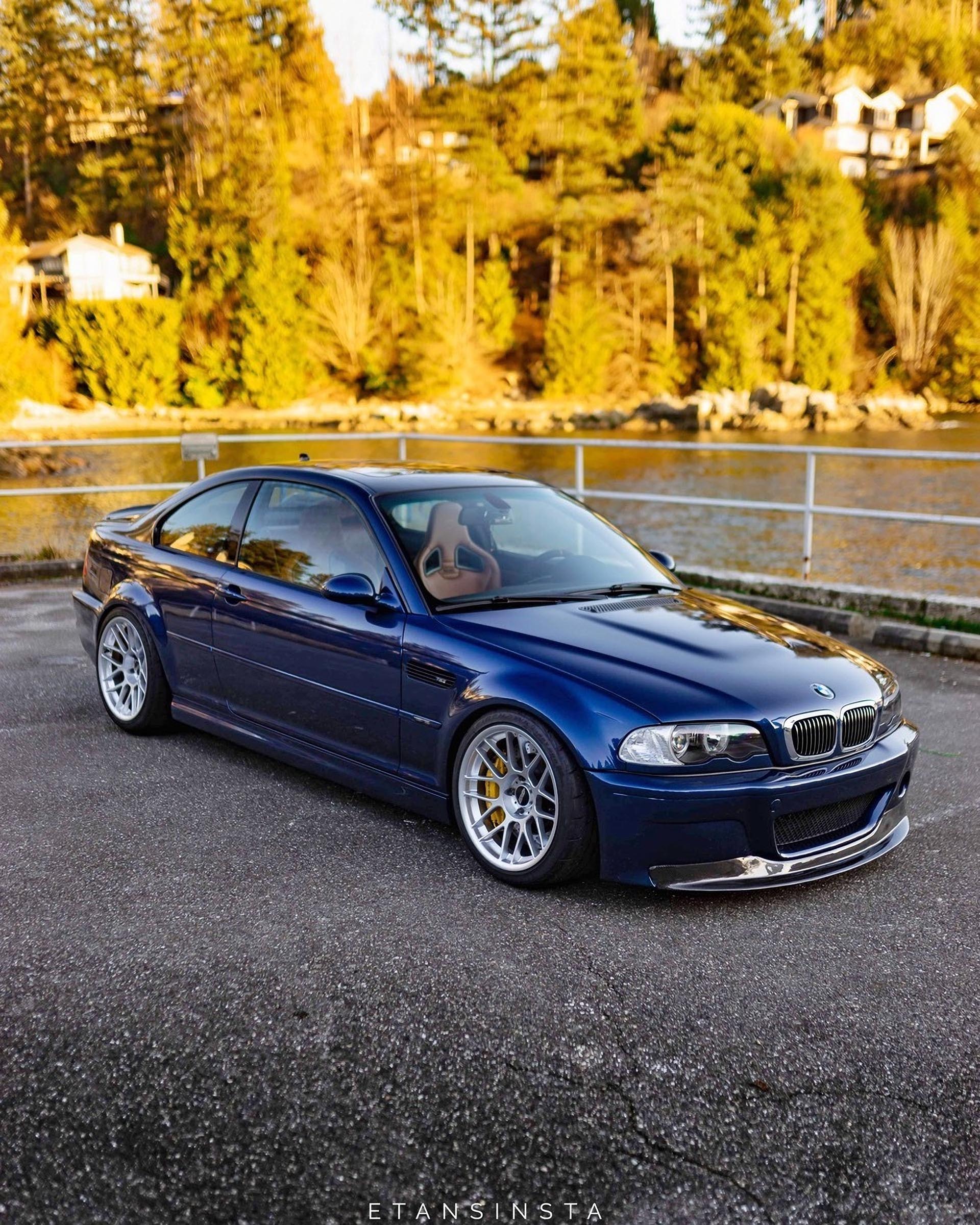 pouya bmw e46 m3 csl front apex arc8