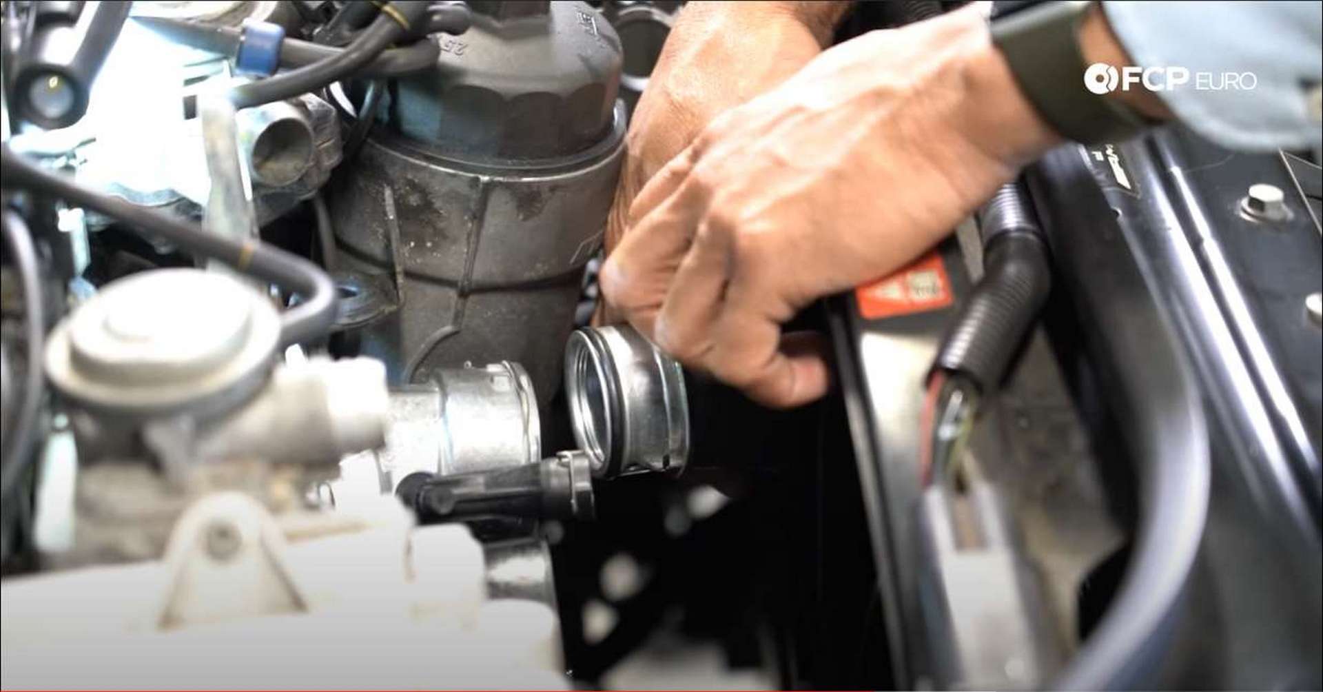 M156 Thermostat Replacement hose install