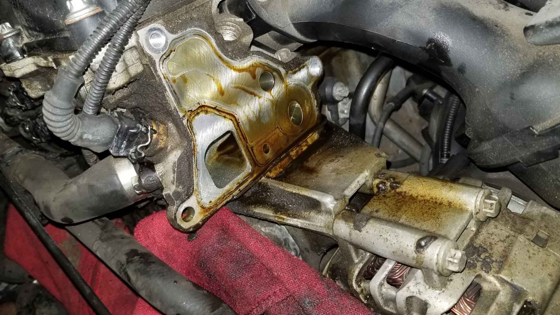 BMW Oil Filter Housing