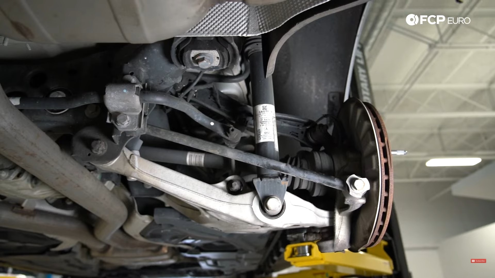 Mercedes W166 Rear Suspension Assembly