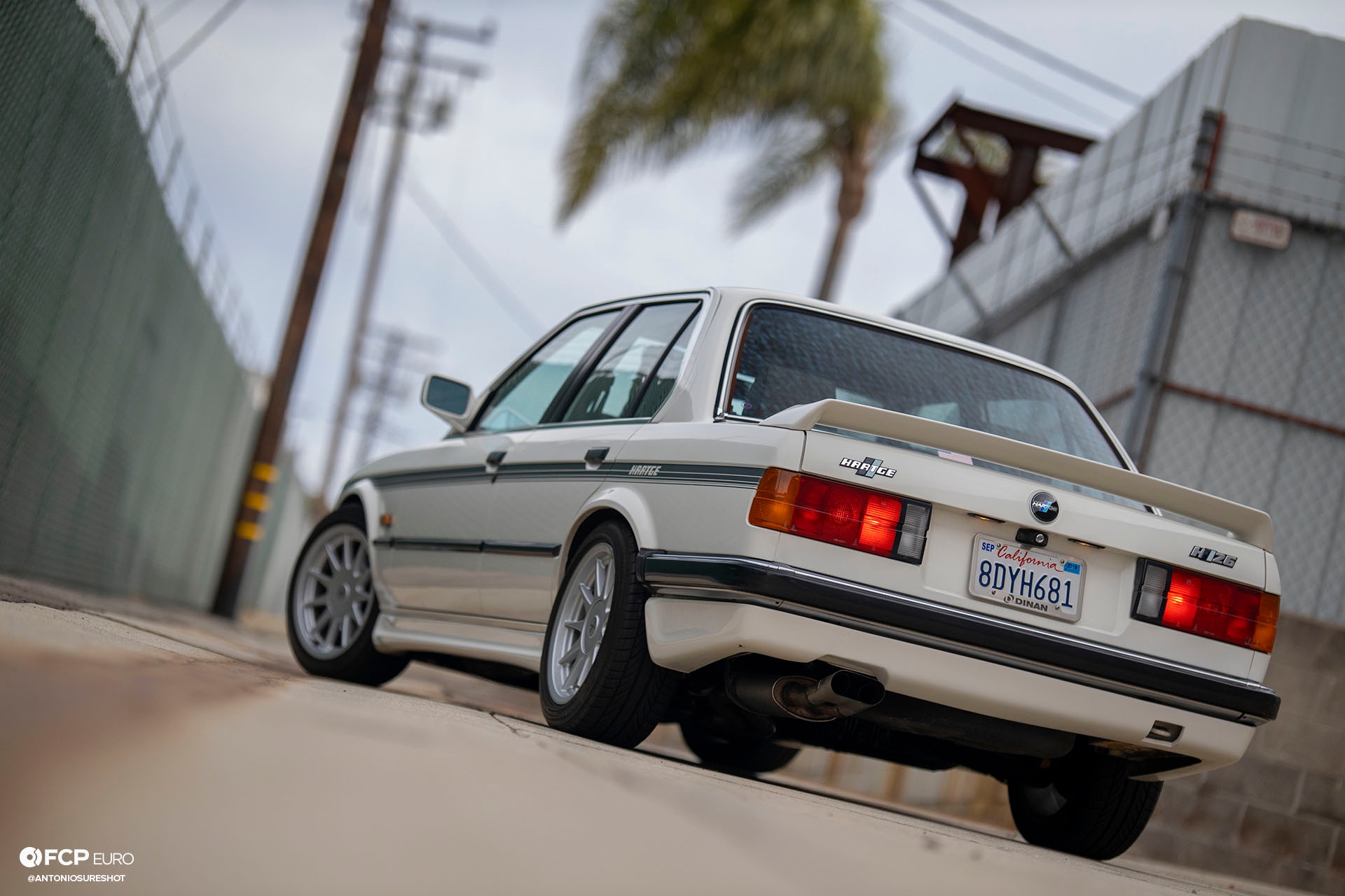 E30 BMW Hartge H26 Rear 3/4