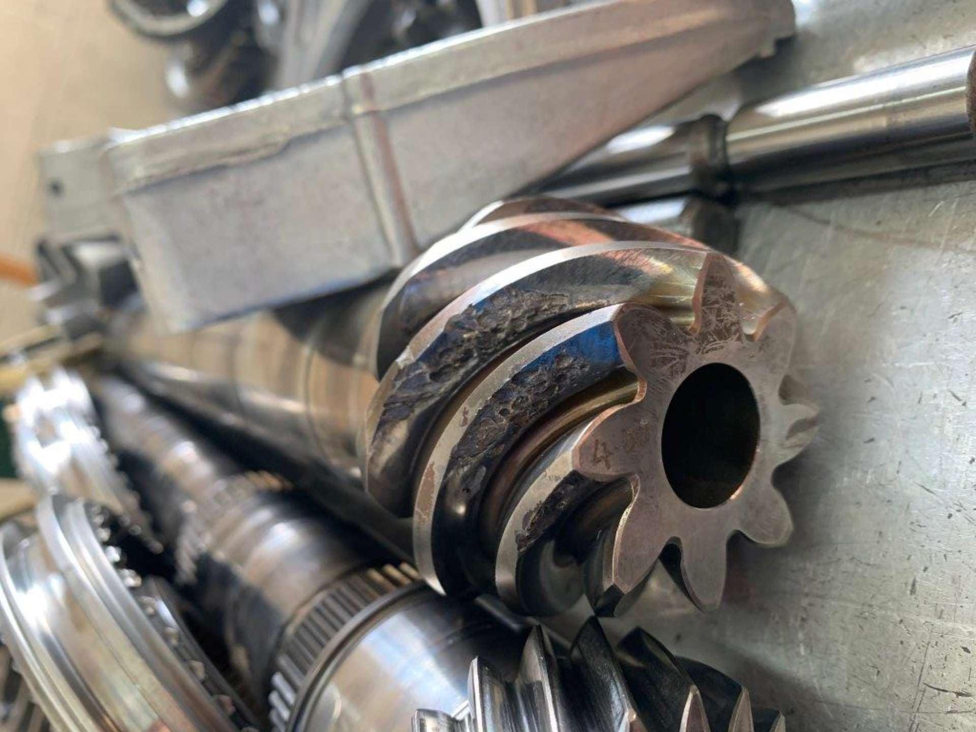Porsche 996 G96 pitted pinion 
