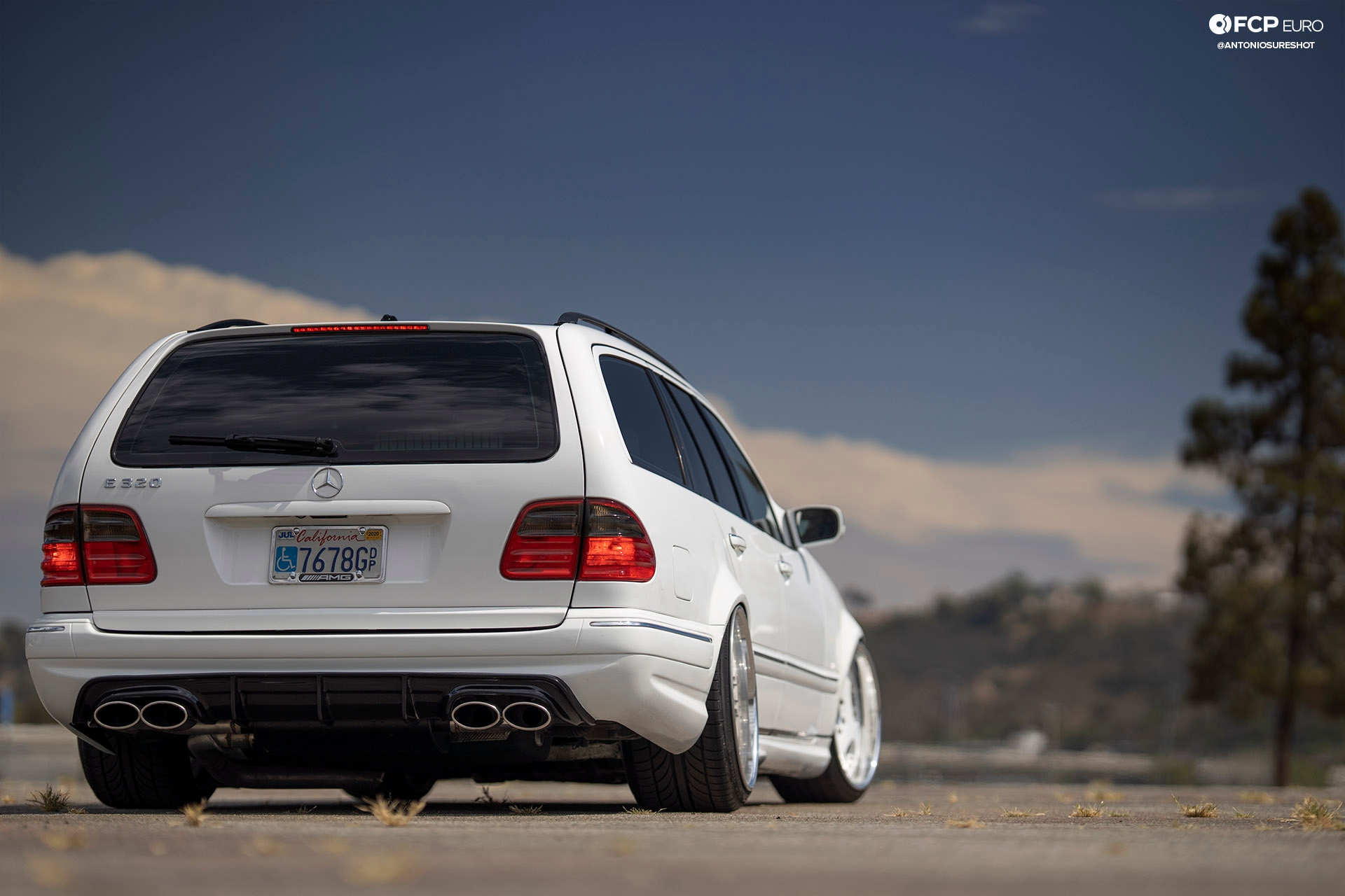 E320 Mercedes-Benz Estate wagon AMG E55 Engine Swap Wald Duchatelet Bilstein Bosch