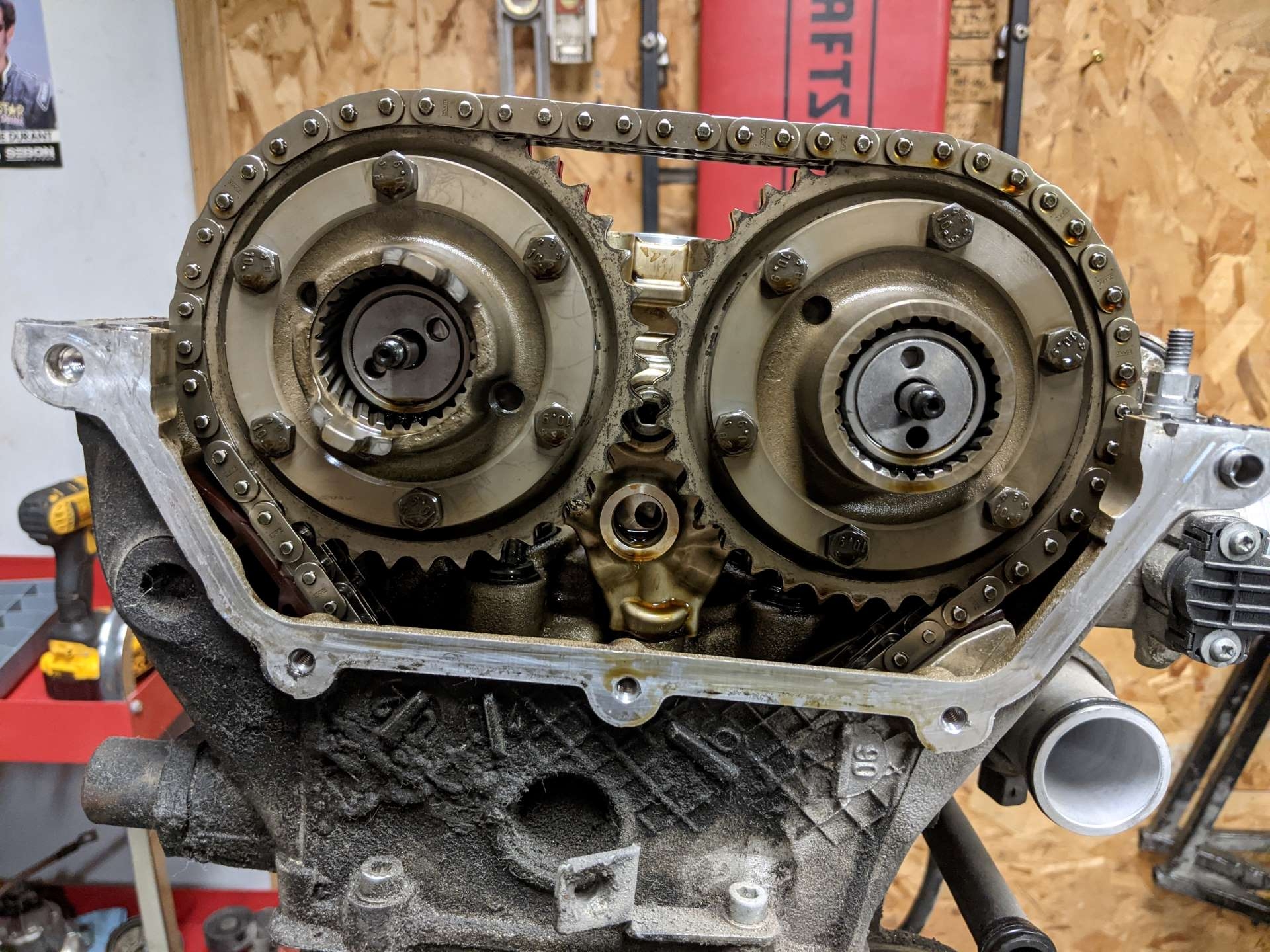 BMW S54 Engine Guide Vanos Hubs Tabs