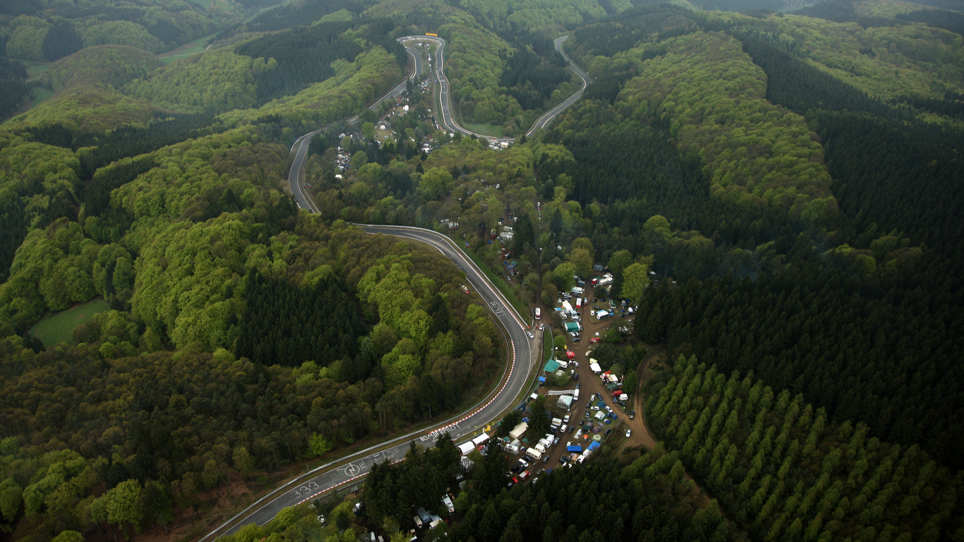 Nordschleife From Above