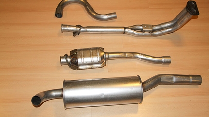 How to Install a Full Exhaust System on a Volvo 940