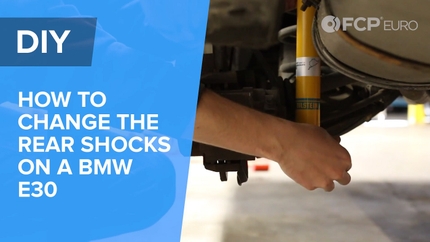 How To Change Rear Shocks On An E30
