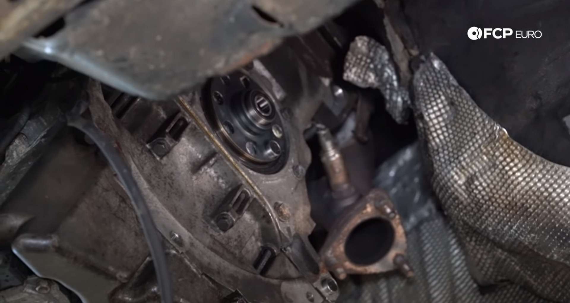 DIY BMW E46 Clutch Replacement pilot bearing installation